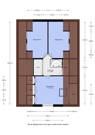 Floorplan - Kooilandsedijk 23, 3291 LG Strijen